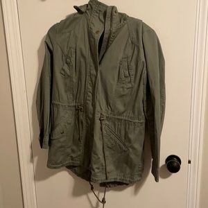 Style and co olive green jacket